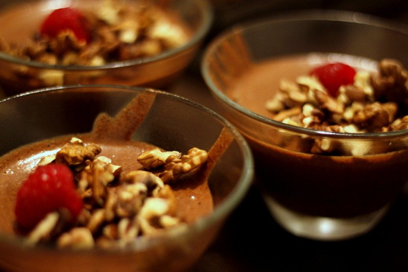 Na cozinha – Mousse de Chocolate