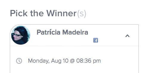 Vencedor do Giveaway | Nuts For Paper